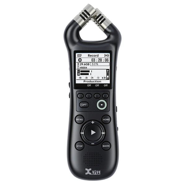 Xvive XVR1 5.8GHz Wireless Portable Stereo Recorder – USB Audio Interface & Field Recorder (XVR1)
