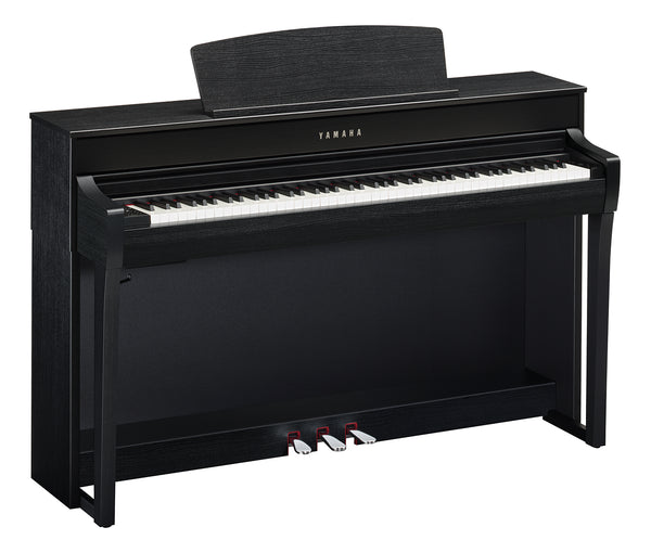 Yamaha CLP-745 Black Clavinova Digital Piano with Bluetooth
