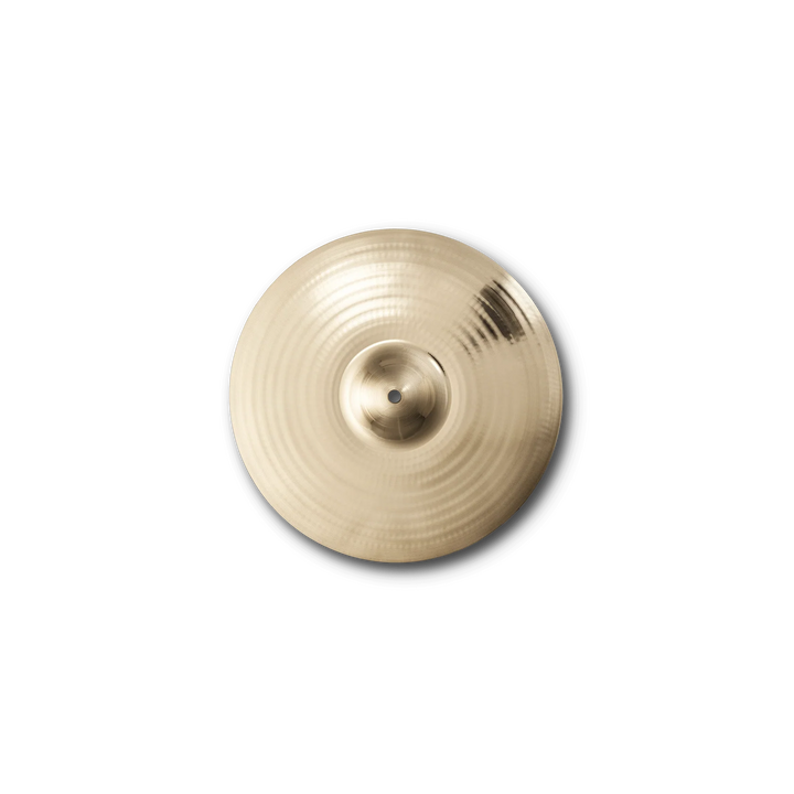 Zildjian A20510 hi-hat pair – brilliant finish – viewed from top and bottom

