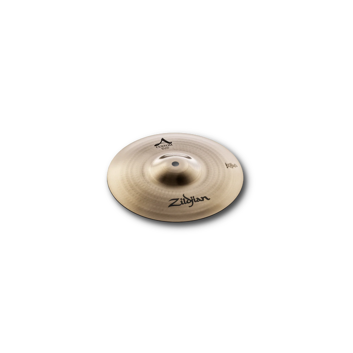 Close-up of ex-display Zildjian A Custom Splash showing light cosmetic scratches

