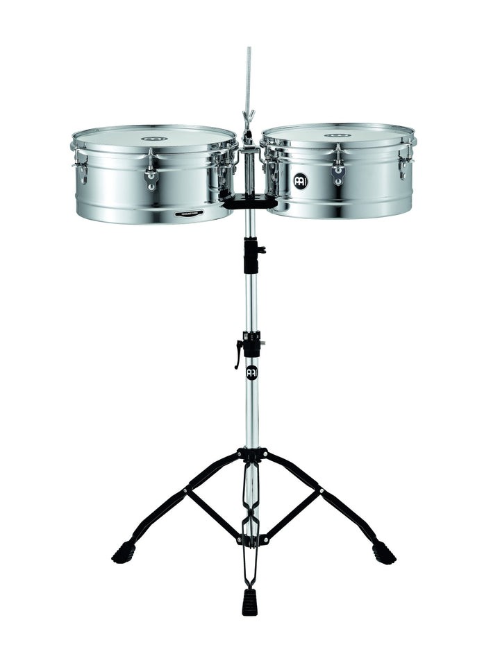 MEINL Headliner Series Timbales – 13" & 14", Chrome (HT1314CH) – Meinl percussion