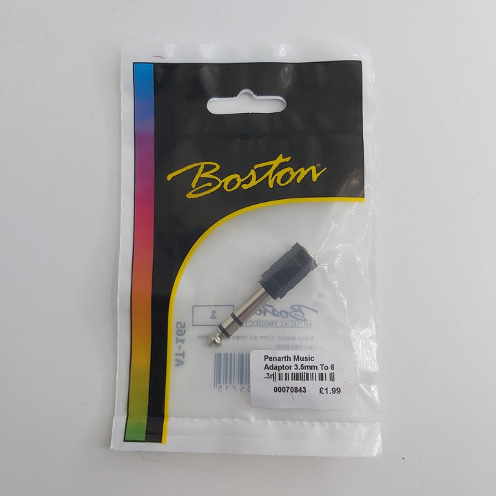Adaptor 3.5mm To 6.3mm Stereo - Ev - Entz Music