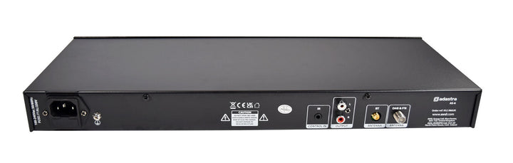 Adastra AS - 6 Audio Source Multi - Format Player – 1U Rack - Mountable Multi - Source Player - Ev - Entz Music