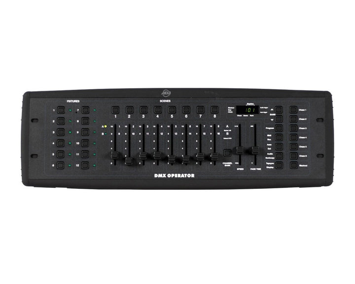 ADJ DMX Operator 1 Controller for 12 Fixtures/192 DMX Channels 3U - Ev - Entz Music
