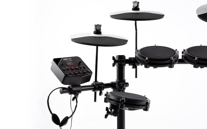 Alesis Debut Electronic Drum Kit - Complete Beginner Setup with Mesh Heads, Stool, Sticks, and Headphones - Ev - Entz Music