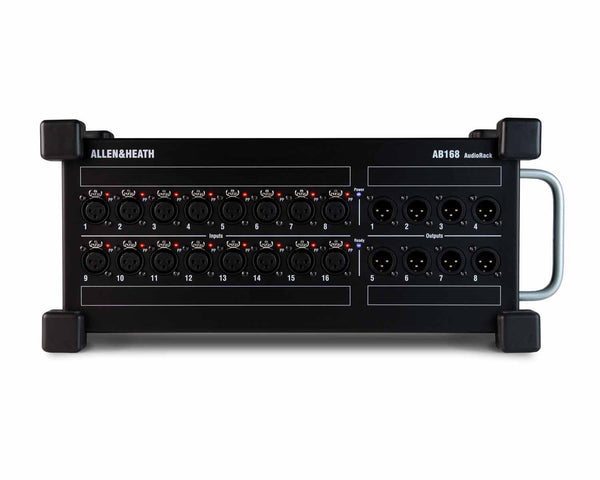 Allen & Heath AB168 Portable AudioRack 16in/8out for QU, GLD and SQ Consoles - Ev - Entz Music