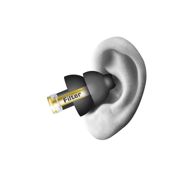 Alpine MusicSafe Pro Earplugs Black – Customizable Hearing Protection for Musicians - Ev - Entz Music