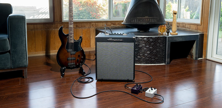 Ampeg RB - 110 50 - Watt Bass Combo Amplifier - Classic Tone with Modern Features (SKU: RB - 110) - Ev - Entz Music