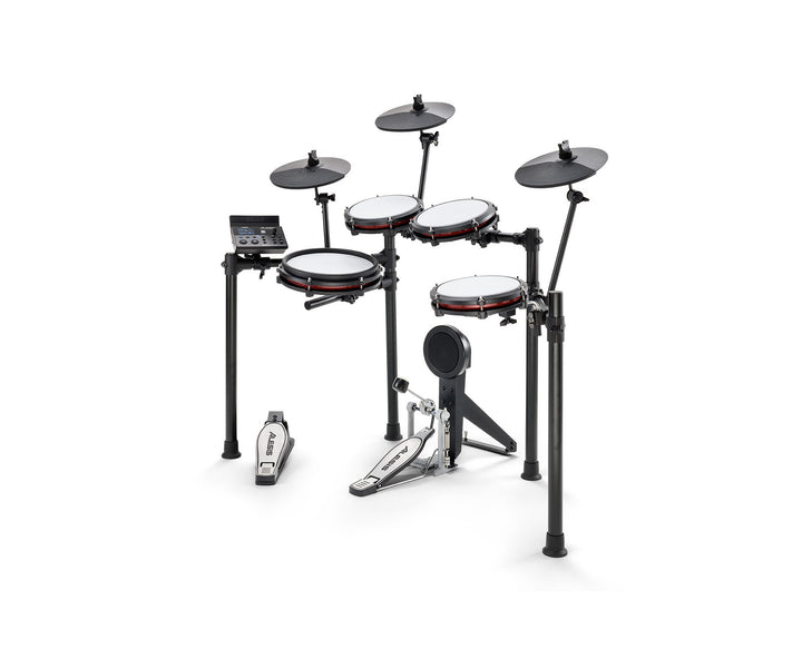 Alesis Nitro Max electronic drum kit side view
