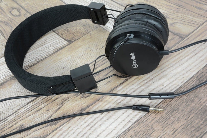 AV:Link Children's Headphones with in - line Microphone - Ev - Entz Music