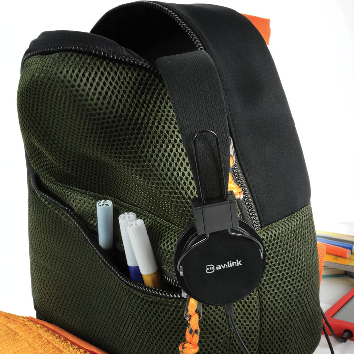 AV:Link Children's Headphones with in - line Microphone - Ev - Entz Music