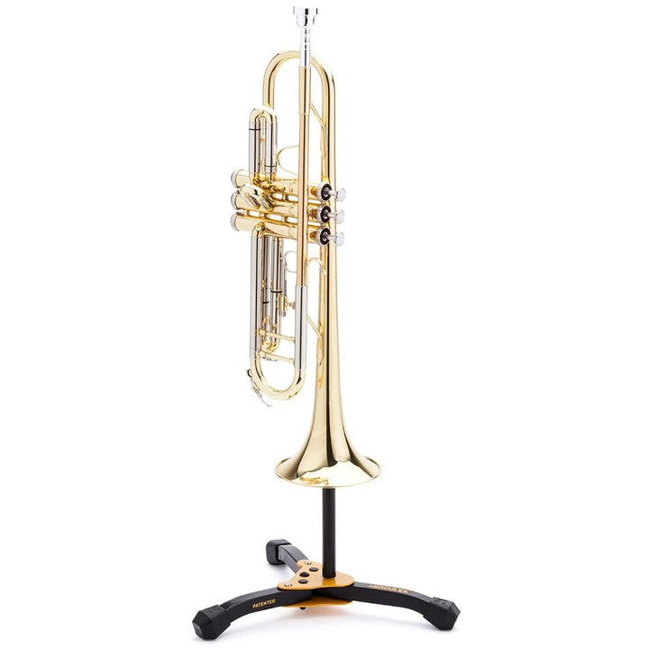 B - Stock Hercules Trumpet/Cornet Stand DS510BB - Compact Design with Carrying Bag (Damaged / No Packaging) - Ev - Entz Music