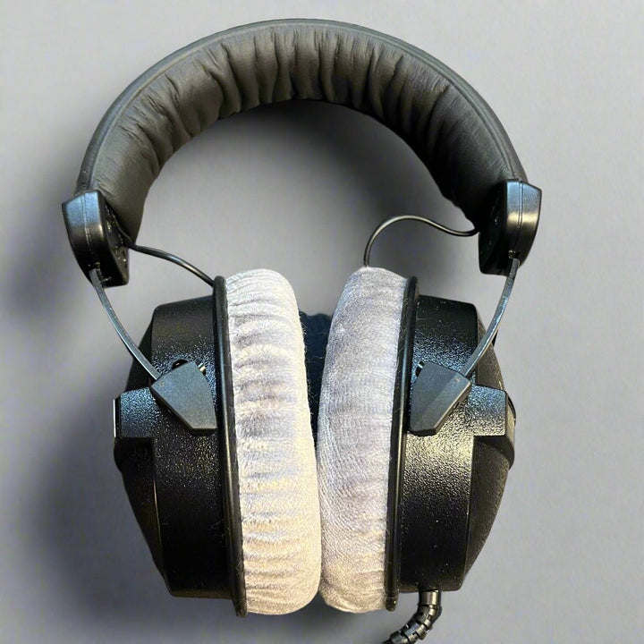 B - Stock Pearl OEM Beyerdynamic DT - 770 Studio Monitoring Headphones – Closed - Back, 80 Ohm, Includes Adapter - Ev - Entz Music