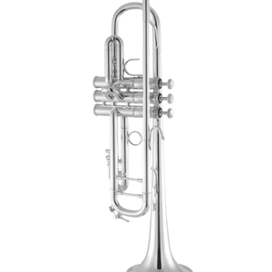 Bach Stradivarius 180S43 Professional Bb Trumpet - Silver Plated with Case & 7C Mouthpiece
