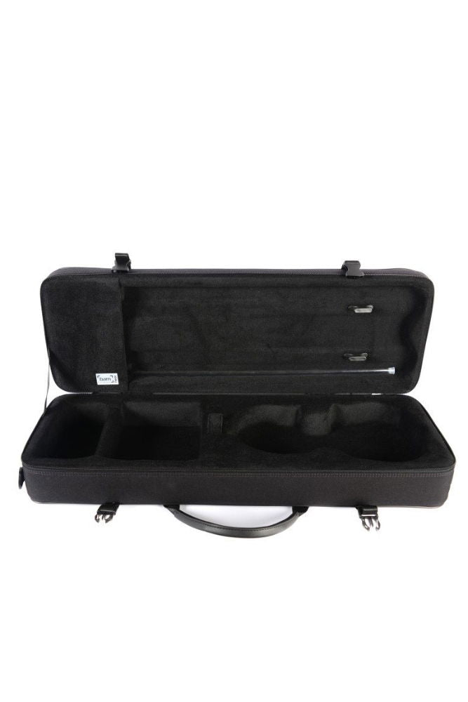 BAM Classic Oblong Violin Case - Lightweight, Durable & Water - Resistant Protection (Green, Black, Blue) - Ev - Entz Music