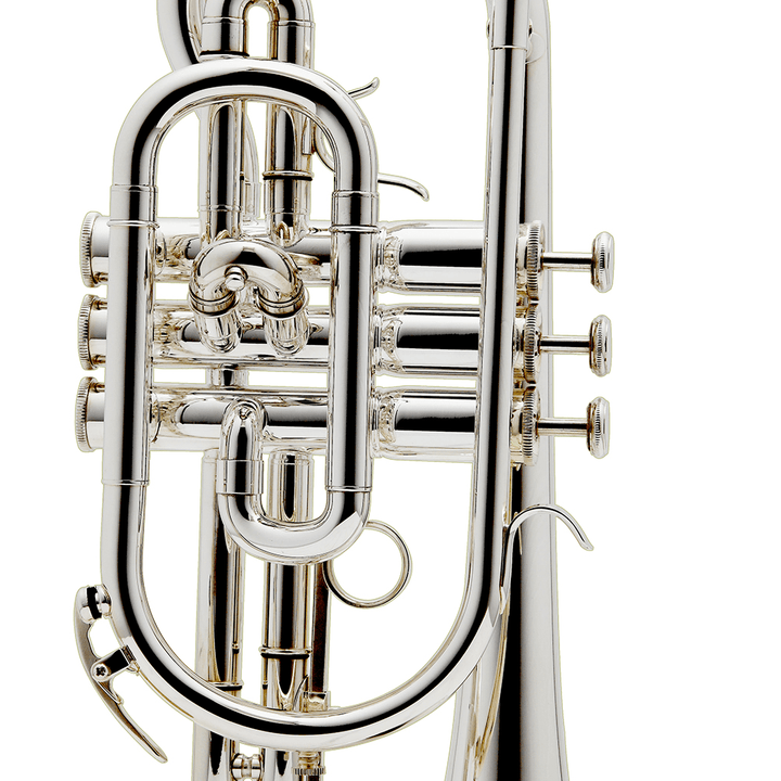 Besson Bb BE120 New Standard Student Bb Cornet Silver with Case