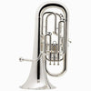 Besson BE187 Prodige 3 Valve Bb Tuba - Silver Plate with Case
