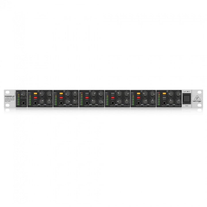 Behringer HA6000 6 - Channel Headphone Amplifier - High - Performance Studio Monitoring - Ev - Entz Music
