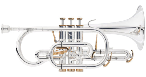 Besson Prestige BE2029 Bb Cornet – Silver Plate - Ev - Entz Music