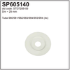 Besson Valve Gasket SP605140 – Spring Damper Bottom Cap for Tuba Valves 1–4 (29mm) - Ev - Entz Music