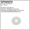 Besson Valve Gaskets SP605070 – Spring Damper Bottom Caps for Euphonium & Tuba (25mm) - Ev - Entz Music