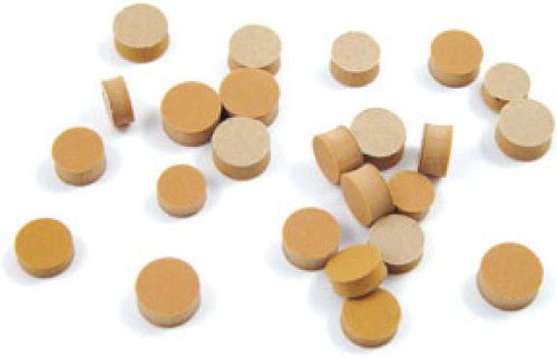Besson Water Key Cork – Small Brass Synthetic Pad (SP480057) – 8x5mm Replacement - Ev - Entz Music