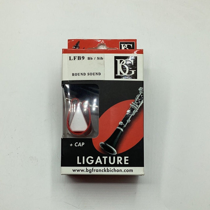 BG Bb Clarinet Flex Ligature Red - Ev - Entz Music