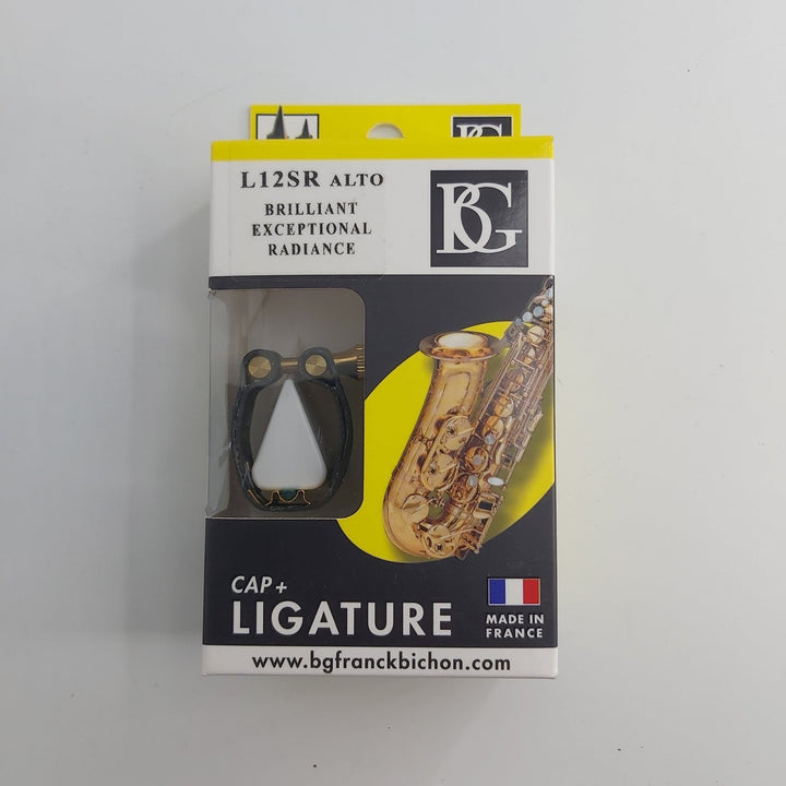 BG L12SR Super Revelation Alto Sax Ligature - Ev - Entz Music