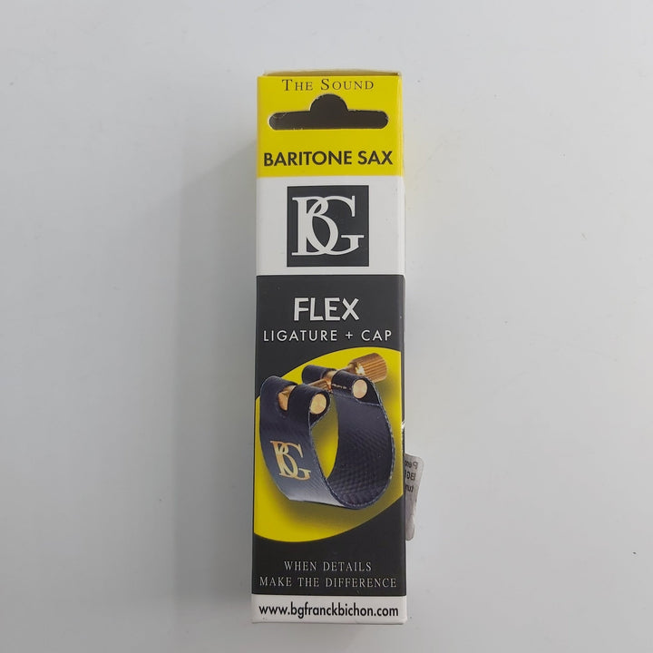 BG LFSB Flex Baritone Saxophone Ligature with Cap - Ev - Entz Music