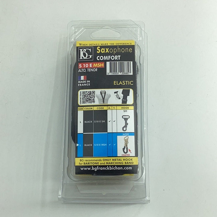 BG S10SH Saxophone Strap (Comfort) - Ev - Entz Music