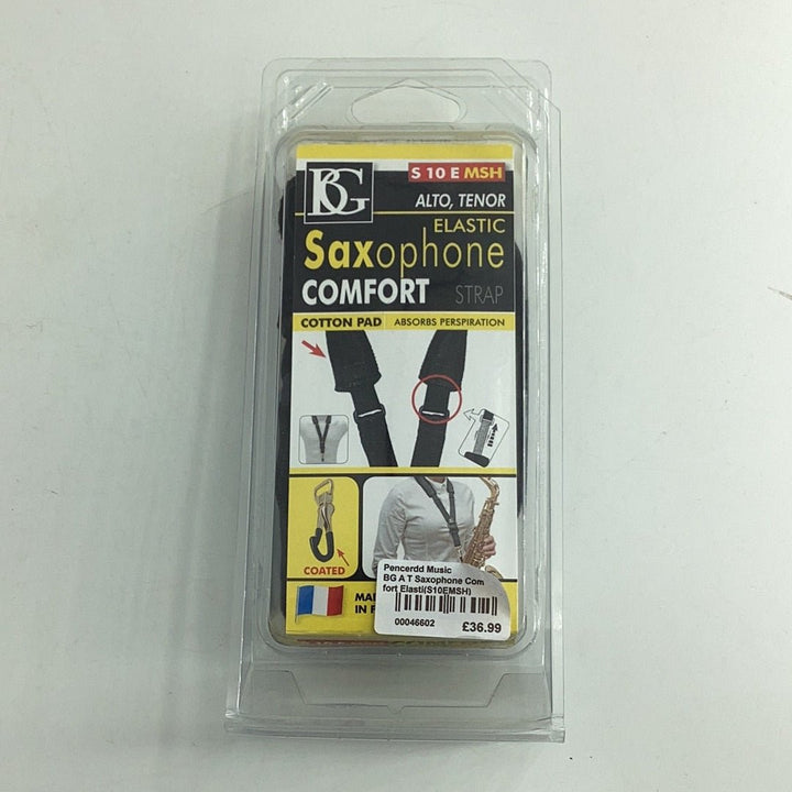 BG S10SH Saxophone Strap (Comfort) - Ev - Entz Music