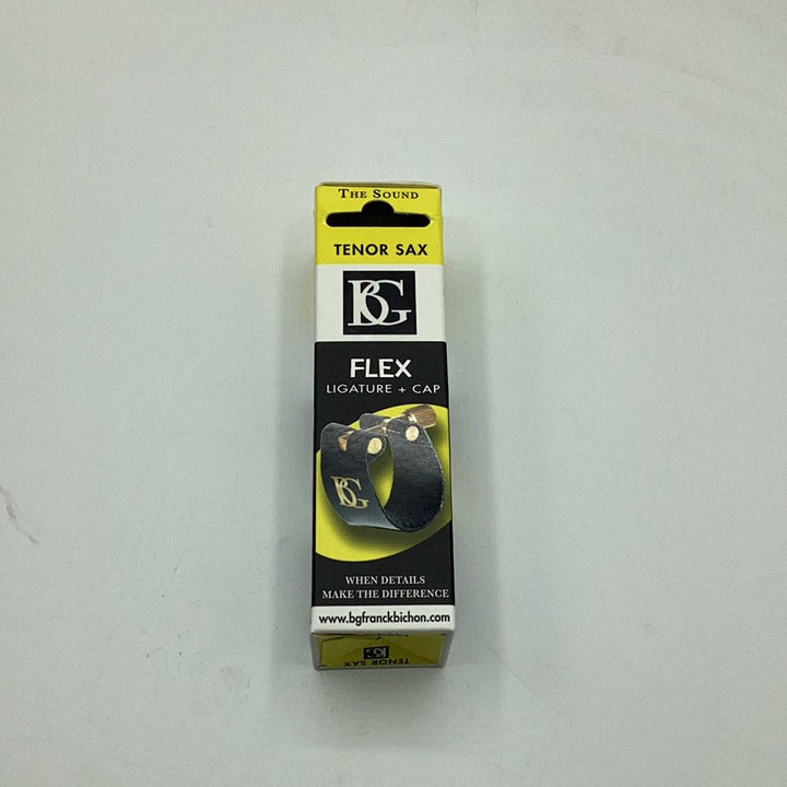 BG Tenor Saxophone Flex Ligature + Cap Fabric - Ev - Entz Music