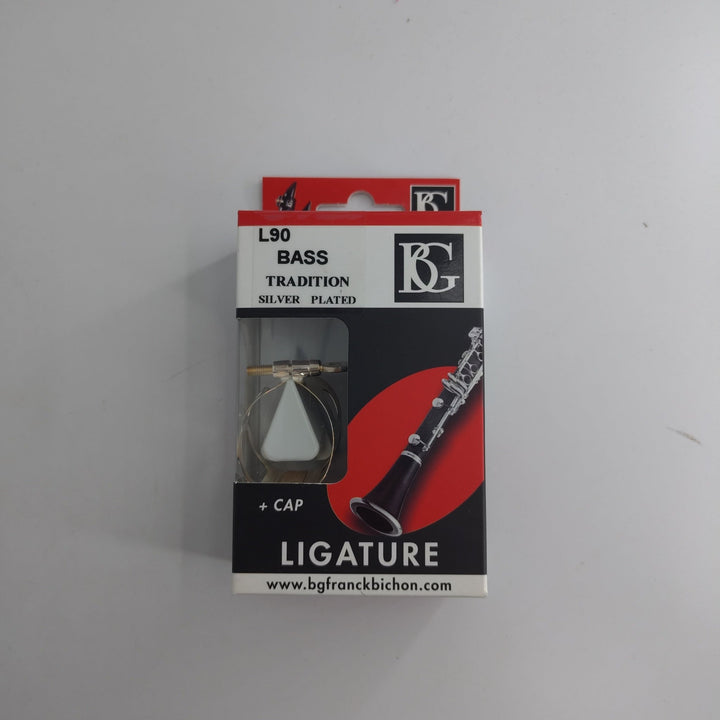 BG Tradition Silver Ligature for Bass Clarinet - Ev - Entz Music