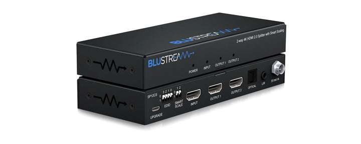 Blustream SP12CS 2 - Way 4K HDMI 2.0 HDCP 2.2 Splitter – High - Performance HDMI Distribution - Ev - Entz Music