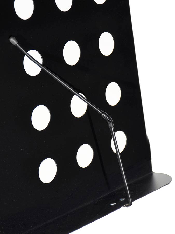 Boston OMS - 280 Metal Music Stand – Perforated Desk (49x34cm), Adjustable and Portable (OMS - 280) - Ev - Entz Music