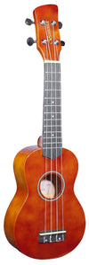 Brunswick BU1S Soprano Ukulele – Natural Gloss with Aquila Strings (5036678011838)