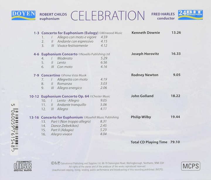Celebration - Robert Childs - Ev - Entz Music