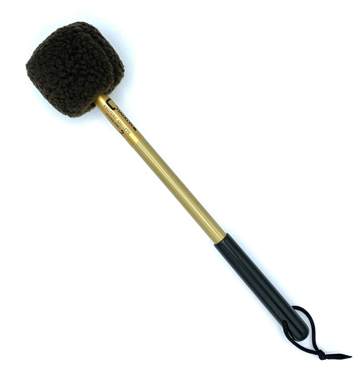 Chalklin Esoteric Gong Mallet 26 - 28″ – Designed for Gongs, Metal Shaft (GME2) - Ev - Entz Music