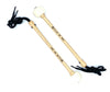 Chalklin Marching Tenor Drum Mallet – 48mm Solid Felt Head with Maple Shaft and Thonged Grip (MM1) - Ev - Entz Music