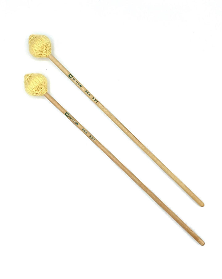 Chalklin Marimba Soft 38mm Wool Yarn Mallets BS18 – Ideal for Warm, Mellow Tones - Ev - Entz Music