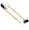 Chalklin MM6 Bass Drum Mallets – 65mm Solid Felt Head with Maple Shaft for Marching Bands - Ev - Entz Music