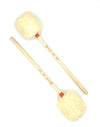Chalklin MS27L Large Bass Drum Mallets – Sewn Felt Head & Balanced Core - Ev - Entz Music
