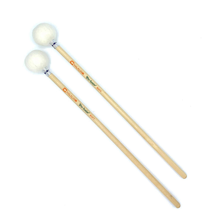 Chalklin Timpani Sewn Felt Soft Mallet – Pro Junior Model (PJ3) - Ev - Entz Music