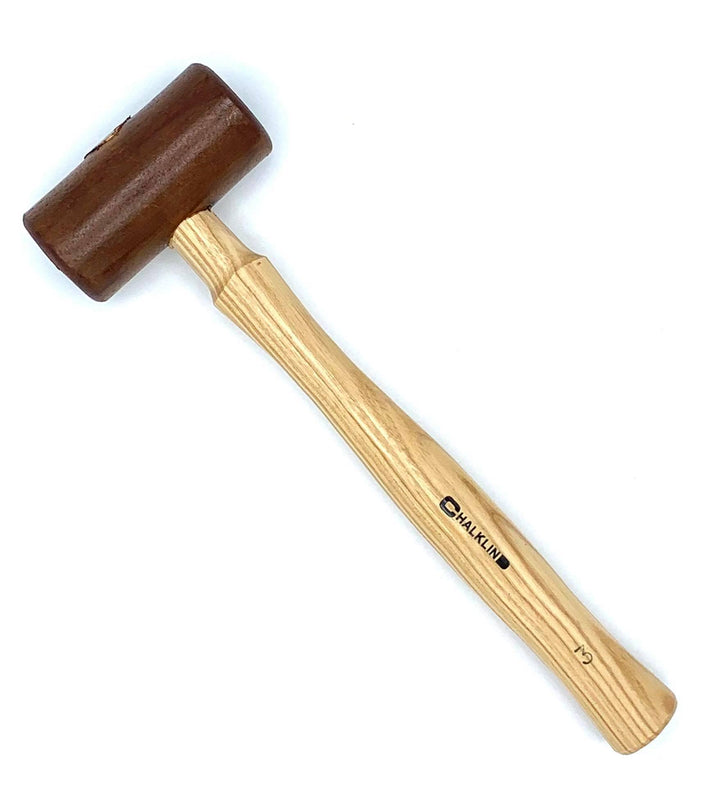 Chalklin Tubular Bell Hammer – Large Rawhide Head, Maple Shaft (CH3) - Ev - Entz Music
