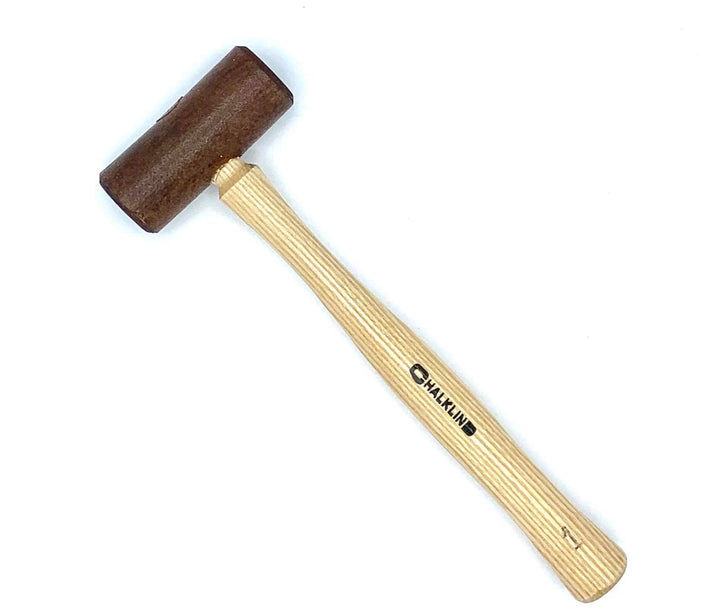 Chalklin Tubular Bell Hammer – Small Rawhide Head, Maple Shaft (CH1) - Ev - Entz Music
