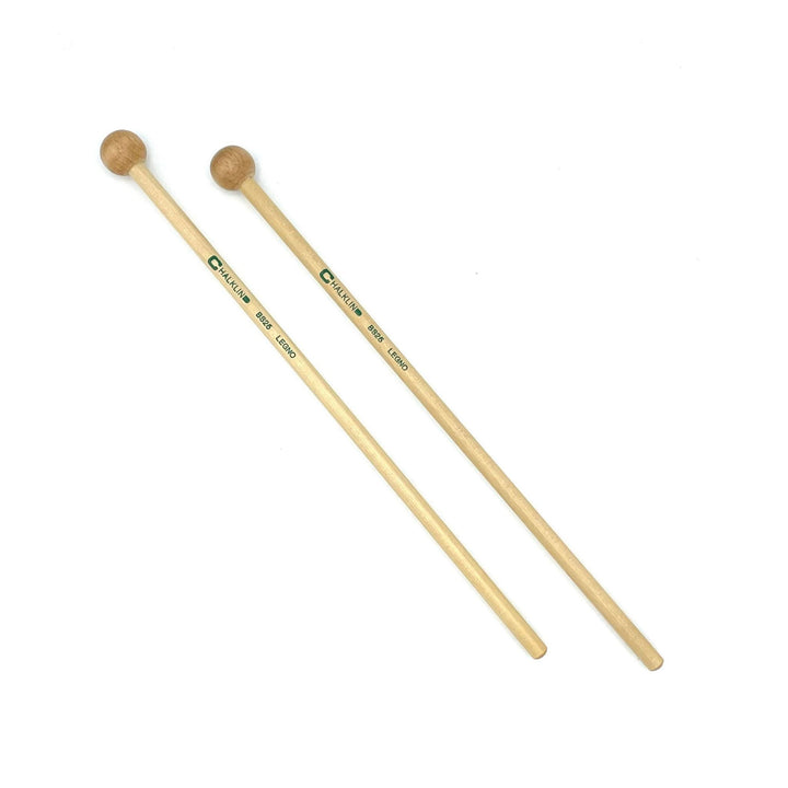 Chalklin Wood Ball Timpani Mallets – 27mm Wooden Ball Head, Birch Shaft (BS25) - Ev - Entz Music