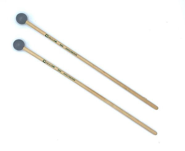 Chalklin Xylophone Rubber Hard Medium Mallets – 25mm Head, Birch Shaft (BS6) - Ev - Entz Music