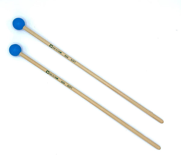 Chalklin Xylophone Rubber Soft Mallets – 25mm Head, Birch Shaft (BS8) - Ev - Entz Music