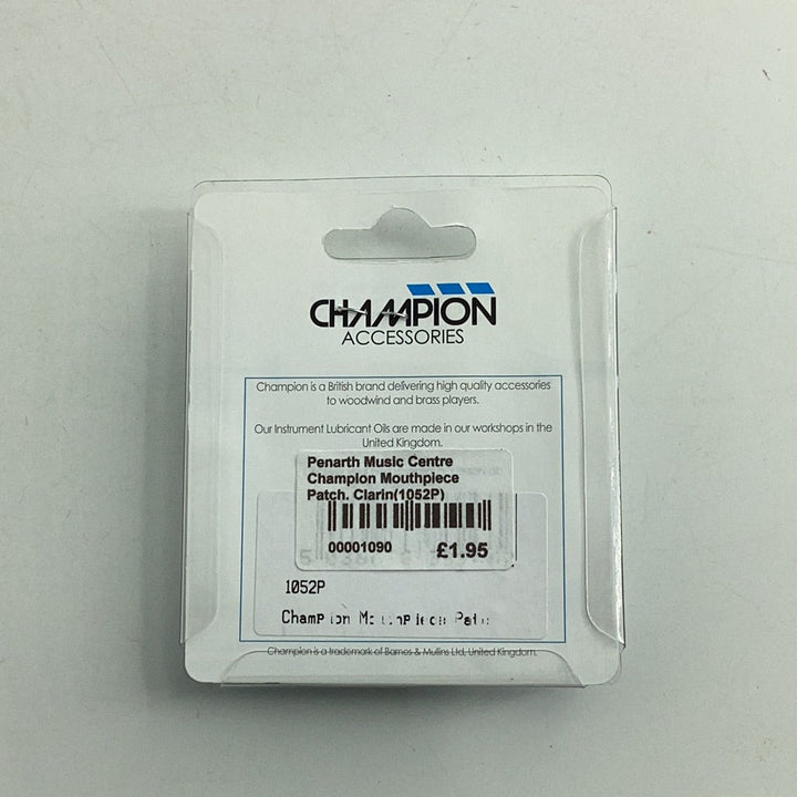 Champion Patch - eze Mouthpiece Patch - Clarinet (Pack of 2) - Ev - Entz Music