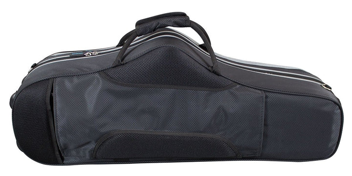 Champion Tenor Saxophone Case – Lightweight Moulded Case with Backpack Straps & Accessory Storage (CHCSAXT1) - Ev - Entz Music